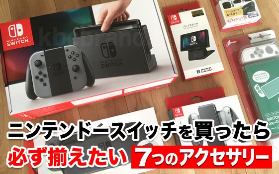 Nintendo Switch】純正キャリングケースに付属している画面保護シート 